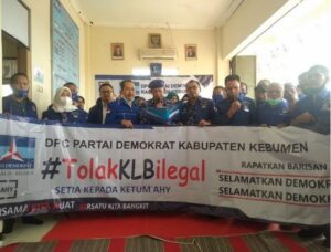 DPC Demokrat Kebumen Tolak KLB Medan Ilegal dan Ikrar Setia Kubu AHY
