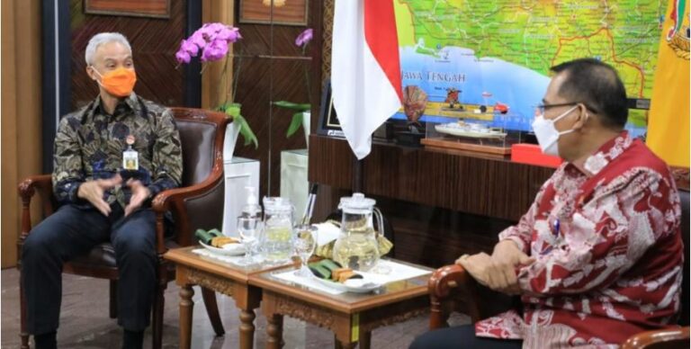 Ganjar Pranowo siap kawal Kemenkuham Tangani Klaster Covid di Nusakambangan