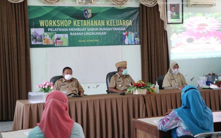 Pemkab Demak Selenggarakan Workshop Ketahanan Keluarga Upaya Pemulihan Ekonomi