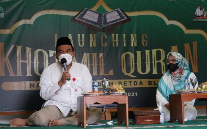 Bupati Blora Lounching Program Rutinan Khotmil Qur'an
