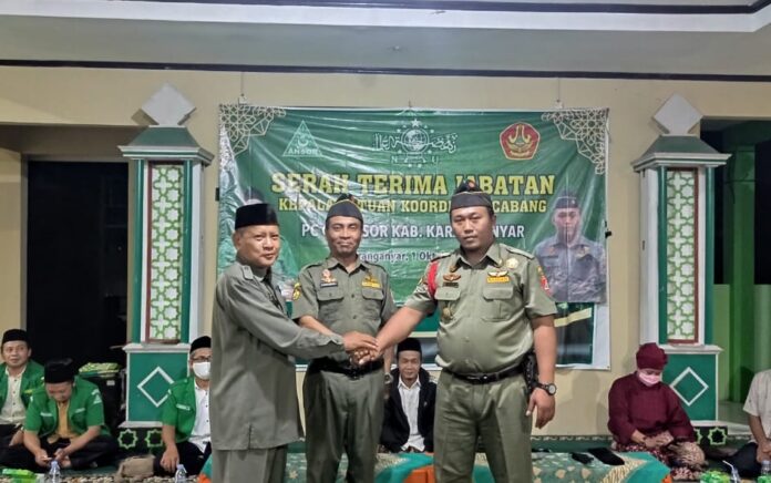 PC GP Ansor Karanganyar Resmi Serahkan Jabatan Kasatkorcab kepada Danang Warsito