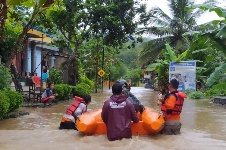 Update Kondisi Banjir di Kabupaten Kebumen