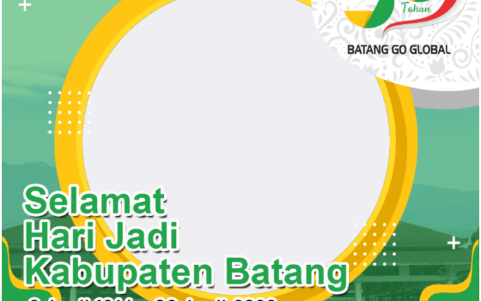 Link Twibbon Hari Jadi Kabupaten Batang Ke-56 Tahun 2022