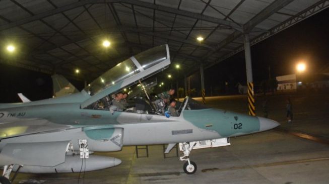 Pesawat Tempur Lanud Iswahjudi Jatuh di Blora Jawa Tengah