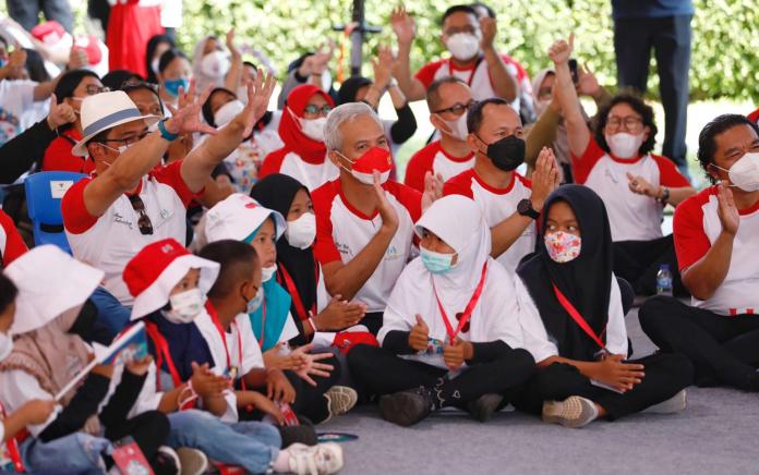 Peringatan HAN, Ganjar Pranowo Himbau Orang Tua Temani dan Lindungi Anak