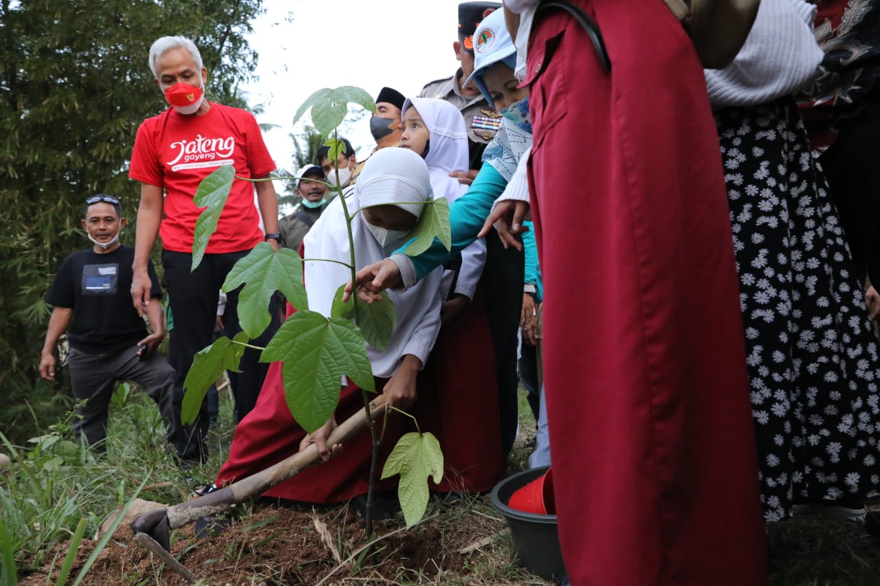 Tanam 1.000 Pohon di Lahan Kritis, Inisiatif Warga Banjarnegara Olah Hasil Tanaman