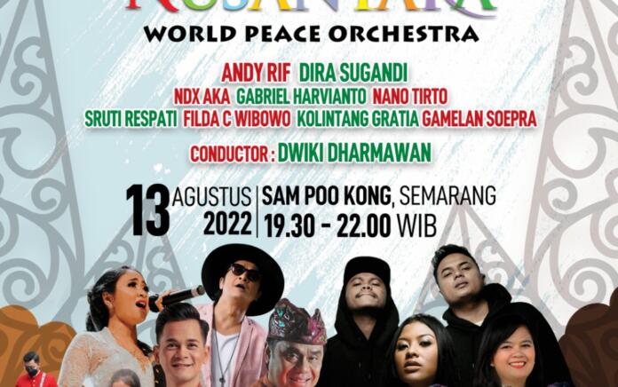 Hari Jadi Ke-72 Jateng, Ganjar Gelar Konser Rapsodia Nusantara Di Sampookong