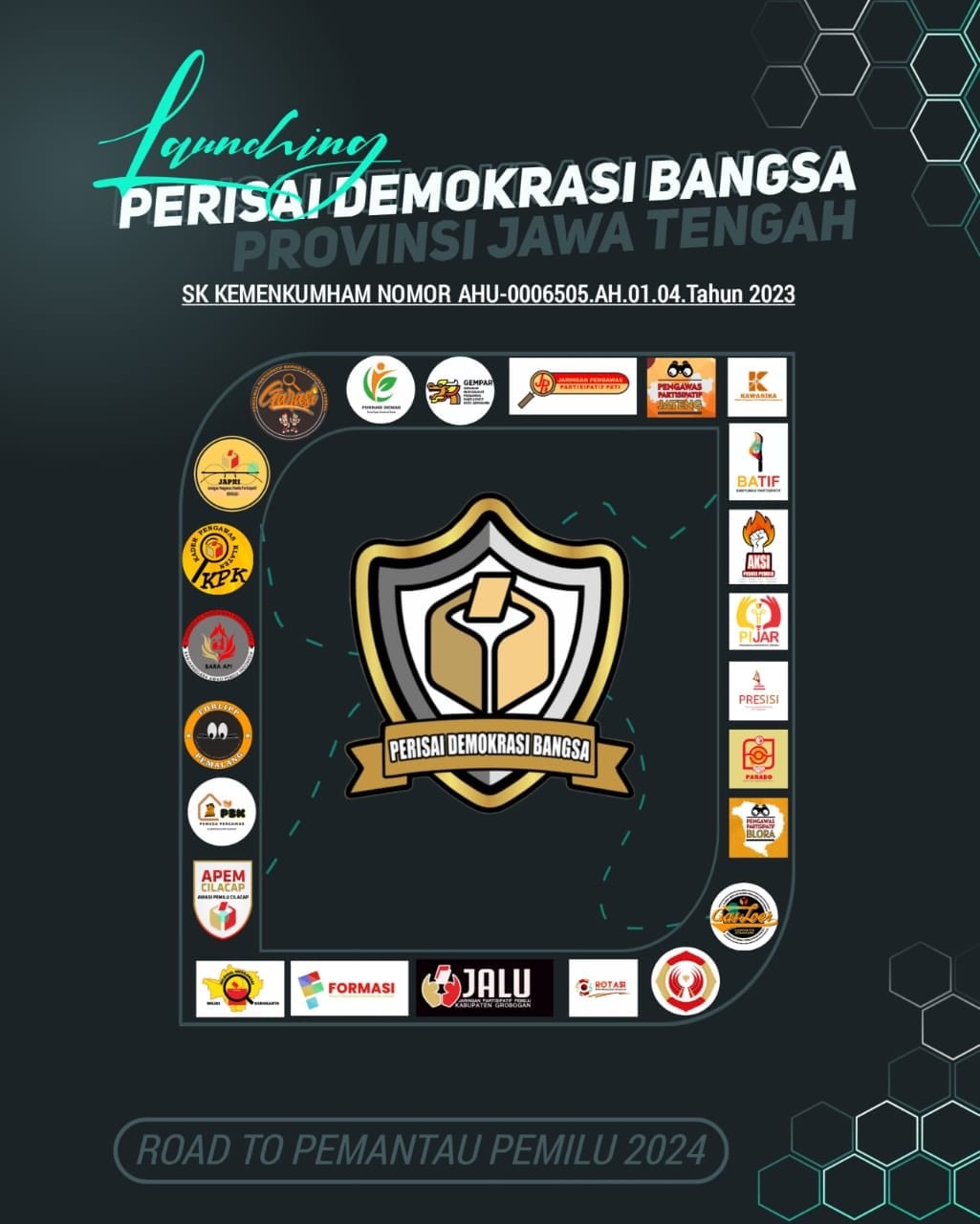 Perisai Demokrasi Bangsa: Lembaga Pengawas Pemilu yang Dilahirkan oleh Para Kader Muda dengan Semangat Juang (@perisaidemokrasibangsa)