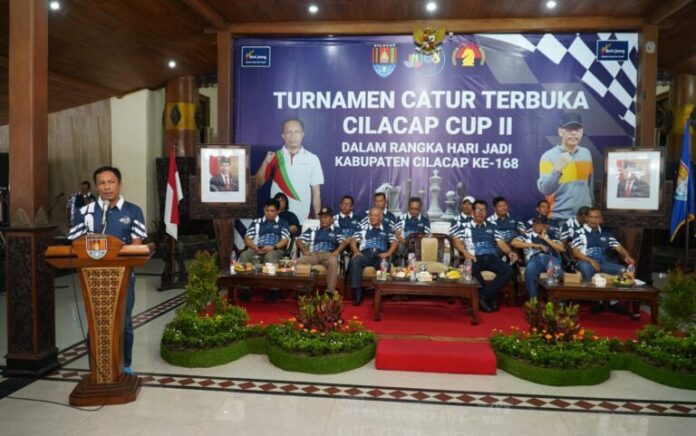 Awaluddin Murri Membuka Turnamen Catur Terbuka Cilacap Cup II Tahun 2024: Akan Menjadi Agenda Rutin