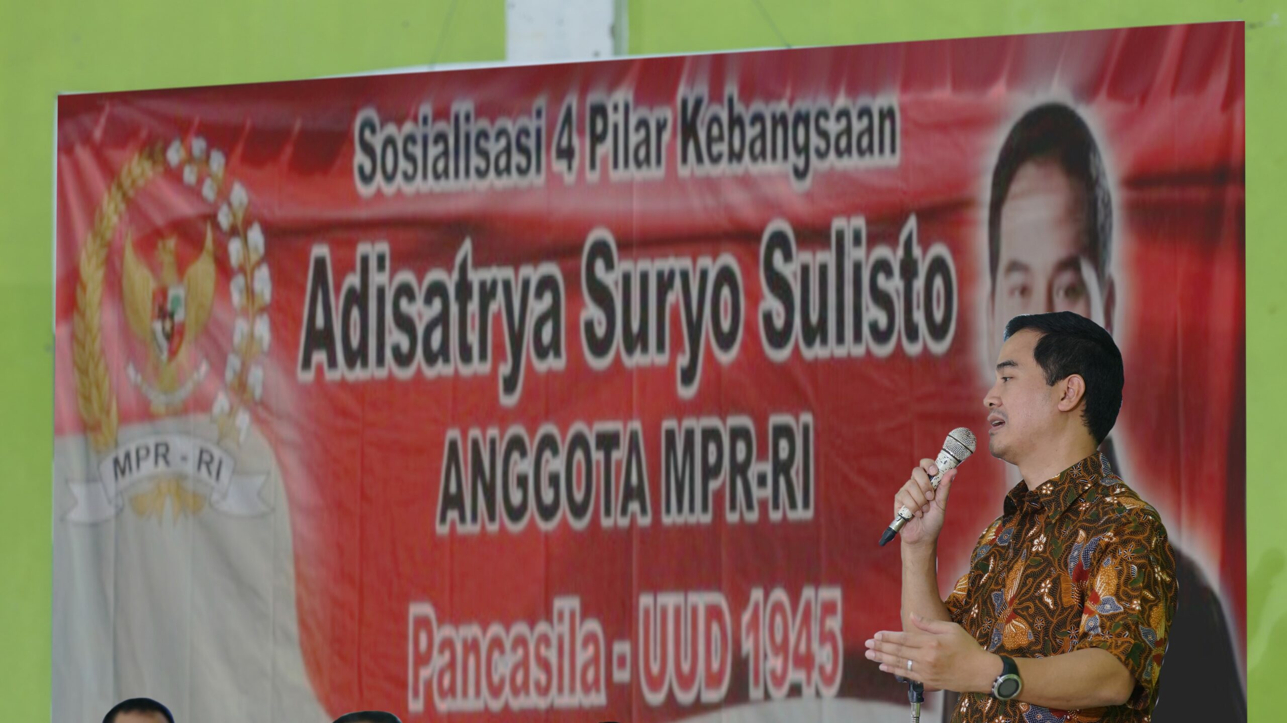 Adisatrya Suryo Sulisto Gelar Sosialisasi 4 Pilar Kebangsaan di Baturaden