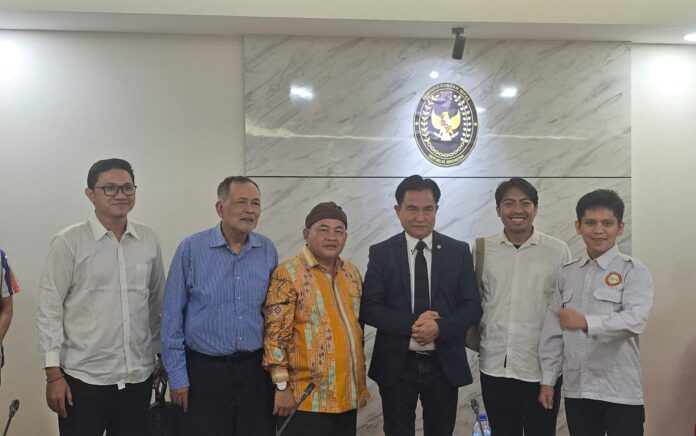 DPP FABEM SILATURAHMI KE MENKO MENKUMHAM IMIPAS PROF YUSRIL, SUARAKAN PEMBEBASAN TAHANAN POLITIK