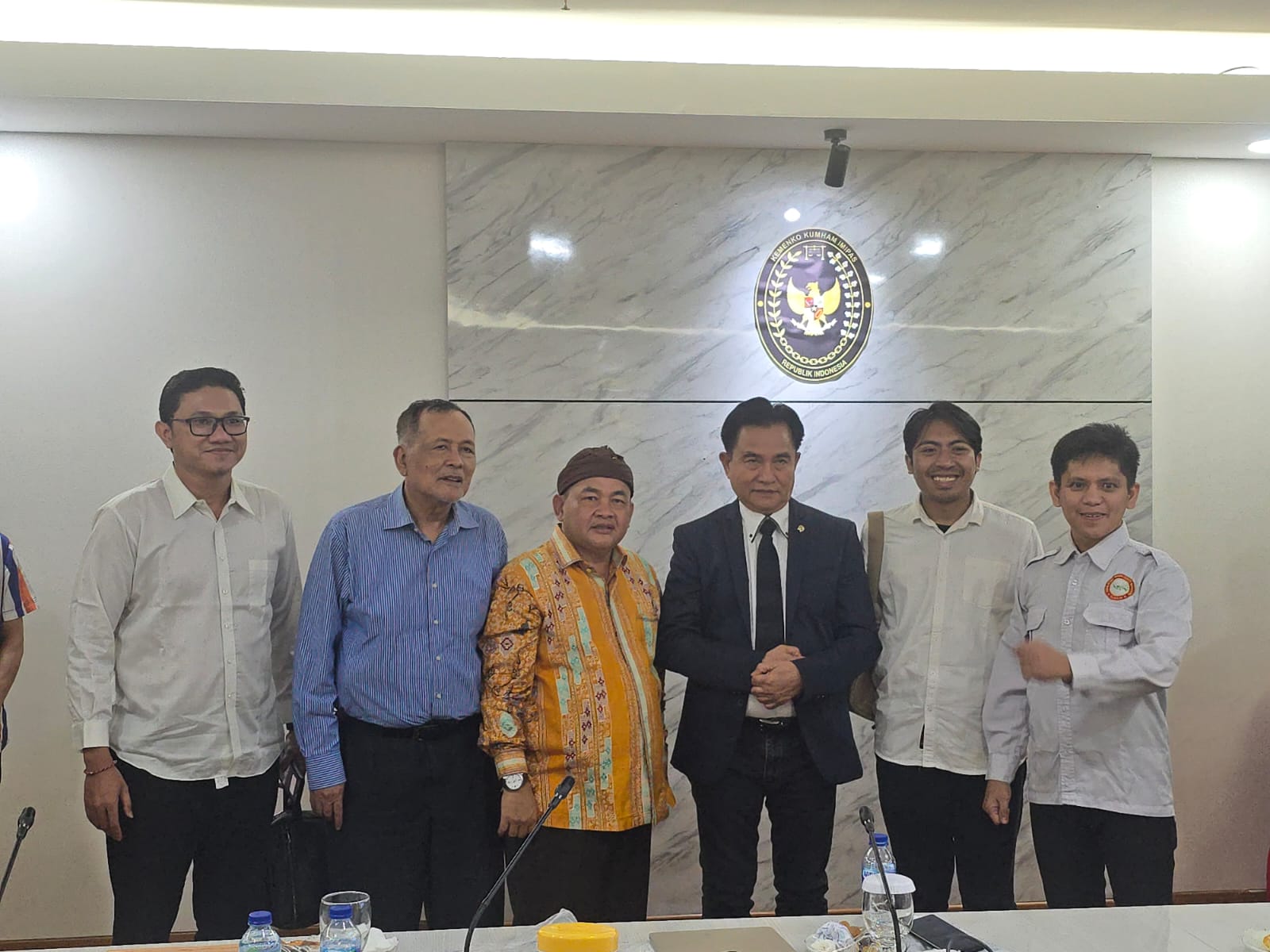 DPP FABEM SILATURAHMI KE MENKO MENKUMHAM IMIPAS PROF YUSRIL, SUARAKAN PEMBEBASAN TAHANAN POLITIK DPP FABEM SILATURAHMI KE MENKO MENKUMHAM IMIPAS PROF YUSRIL, SUARAKAN PEMBEBASAN TAHANAN POLITIK